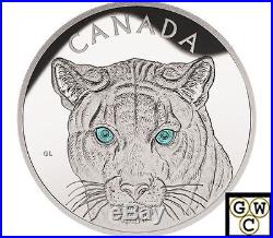 2015 Kilo'In The Eyes of the Cougar' $250 Silver Coin. 9999 Fine (NT) (16975)