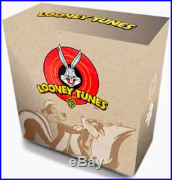 2015 LOONEY TUNES MERRIE MELODIES BUGS BUNNY 1oz. 9999 Silver Coin Box & COA