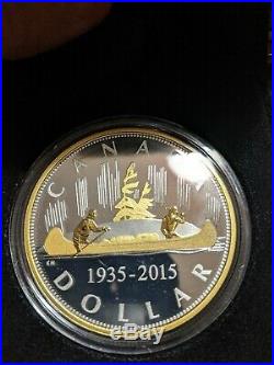 2015 Master's Club Renewed Dollar Voyageur 2 oz. Pure SILVER One Dollar Coin