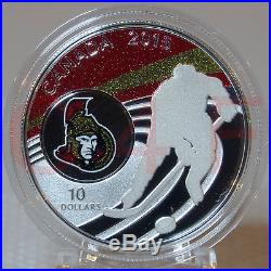 2015 NHL Hockey Canadian Teams $10 Pure Silver Complete 7-Coin Collection&Bonus