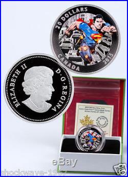 2015 SUPERMAN Gold & Silver COMPLETE 9 Coin Set NO TAXES! & NO DUTY FEES! CANADA