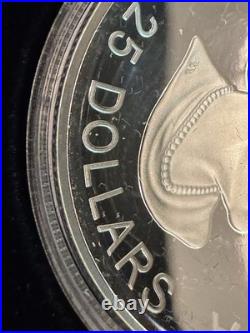 2016 1oz SILVER $25 CANADIAN COIN. 125TH ANNIV OF THE INVENTION OF BASKETBALL