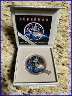 2016 1oz Superman Brilliant Uncirculated Silver Canadian Precious Bullion Coin