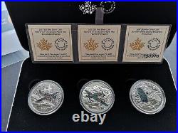 2016 2017 Canada $20 Fine Silver Coins Sets Aircraft