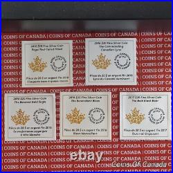 2016-2017 Canada $20 Silver Majestic Animal Series 5 Coin Set #coinsofcanada 2016-2017 Canada $20 Silver Majestic Animal Series 5 Coin Set #coinsofcanada