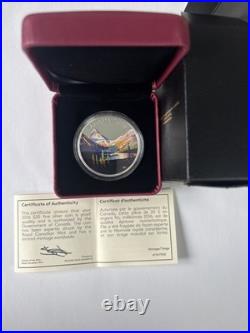 2016 $20 Canadian Landscape Series The Lake Pure Silver Coin