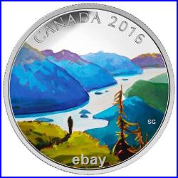 2016 $20 Canadian Landscapes Reaching the Top Pure Silver Coin
