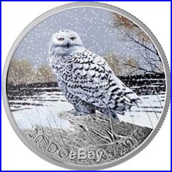 2016 $20 Fine Silver Coin 1 oz. Snowy Owl'14 RCM Royal Canadian Mint Canada