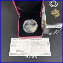 2016 $20 Majestic Animals II Commanding Canadian Lynx 1 oz Pure Silver Coin