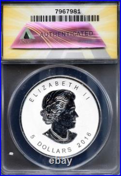 2016 $5 Silver Canadian Maple Bear Privy Rev PF67 DCAM ANACS # 7967981 + Bonus