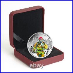 2016 Canada $15 Fine Silver Coin National Heroes Firefighters