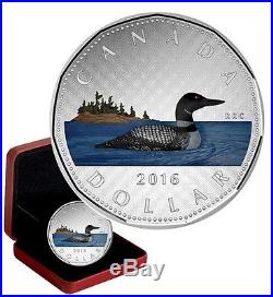 2016 Canada $1 Dollar Big Coin Series Fine Silver Coin (TAX Exempt) 150828