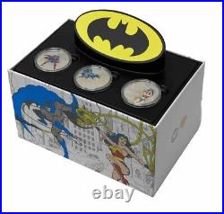 2016 Canada $20 1oz DC Comics Superman, Batman, Wonder Woman 3 Coin Set #13-02