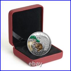 2016 Canada $20 Baby Animals Raccoon 1 Ounce Pure Silver Coin