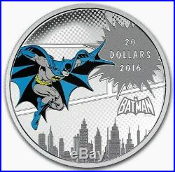 2016 Canada $20 DC Comics BATMAN THE DARK KNIGHT 1oz Proof Silver Coin PCGS PR69