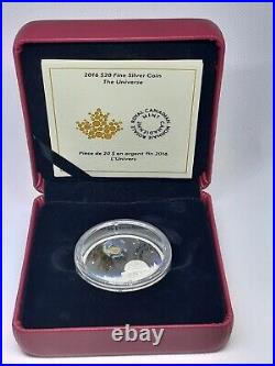 2016 Canada $20 Fine Silver Coin 99.99% The Universe