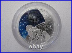 2016 Canada $20 Silver Coin The Universe Glow-in-the-Dark Glass with Opal (#1)