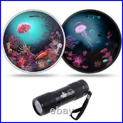 2016 Canada $30 Luminescent Life Under the Sea 2 Ounce Pure Silver Coin 2016 Canada $30 Luminescent Life Under the Sea 2 Ounce Pure Silver Coin