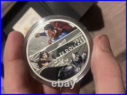 2016 Canada $30 Silver Coin 2oz Batman vs Superman Dawn of Justice (COA+BOX)