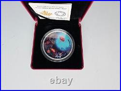 2016 Canada $30 Silver Coin Illuminated Underwater Reef