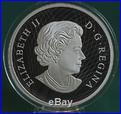 2016 Canada $50 BEAR Third coin in Mythical Realms of Haida 99.99% silver