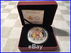 2016 Canada Big Coin Series 5 oz Silver Proof 6 Coin set Colourizied