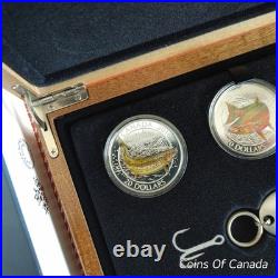 2016 Canada Canadian Salmonids Silver $20 Partial Coin Set #coinsofcanada