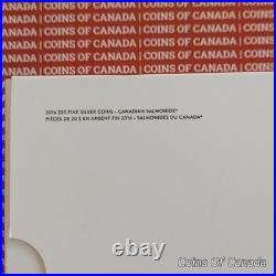 2016 Canada Canadian Salmonids Silver $20 Partial Coin Set #coinsofcanada