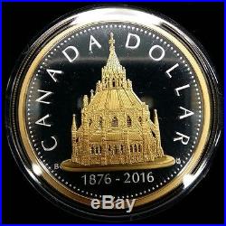 2016 Canada Coin Renewed Silver Dollar Library Of Parliment Master Club Ex