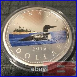 2016 Canada Coloured Big Coin Series 6-Coin Pure Silver Set 5 oz