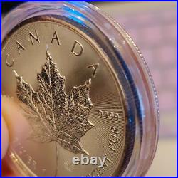 2016 Canada Elizabeth II 5 Dollars Silver Maple Leaf 1 Oz 999 Silver Coin