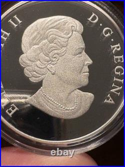 2016 Canada GEOMETRY IN ART The CARIBOU 1 Oz 999.9 FINE SILVER $20 Coin OGP