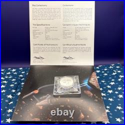 2016 Canada Rcm $20 Silver Coin Star Trek Uss Enterprise. 9999 Sleeve Coa Unc