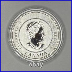 2016 Canada Rcm $20 Silver Coin Star Trek Uss Enterprise. 9999 Sleeve Coa Unc