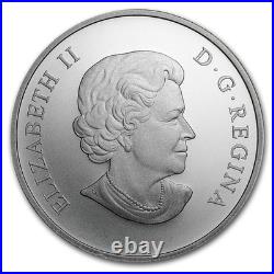2016 Canada Silver $100 Coin Noble Elk 1oz. 9999 OGP