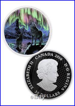 2016 Canada Silver $30 Northern Lights Moonlight PF 70 UC NGC Coin RARE