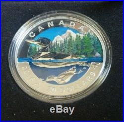 2016 Canada Silver Color Geometry In Art 5 Coin Set In Original RCM Box