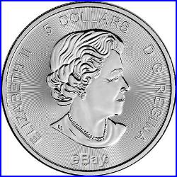 2016 Canada Silver Cougar (1 oz) $5 BU 1 Roll 25 Coins in 1 Tube