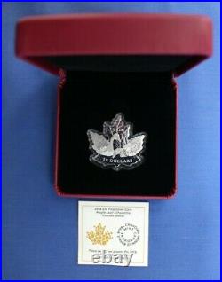 2016 Canada Silver Proof $10 coin Canada Geese in Case with COA