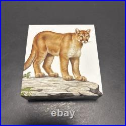 2016 Cougar Silent Giant $100 Pure 99.99% Silver Coin 31.6g