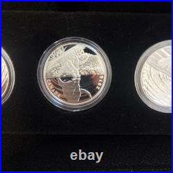 2016 Fine Silver 1/2oz Canada $10 3-Coin Set Reflections Of Wildlife