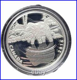 2016 Fine Silver 1/2oz Canada $10 3-Coin Set Reflections Of Wildlife #12-08