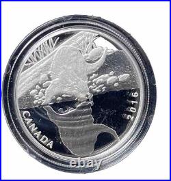 2016 Fine Silver 1/2oz Canada $10 3-Coin Set Reflections Of Wildlife #12-08