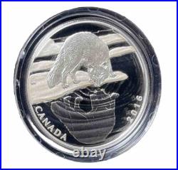 2016 Fine Silver 1/2oz Canada $10 3-Coin Set Reflections Of Wildlife #12-08