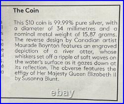 2016 Fine Silver 1/2oz Canada $10 3-Coin Set Reflections Of Wildlife #12-08
