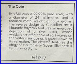 2016 Fine Silver 1/2oz Canada $10 3-Coin Set Reflections Of Wildlife #12-08