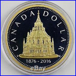 2016 Renewed Silver Dollar Series Coin #2 Library of Parliament 2 oz Pure Silver