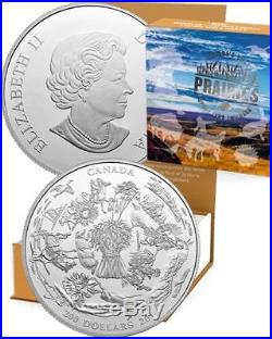 2016 SILVER $200 CANADA'S VAST PRAIRIES Landscapes Coin SALE 10% OFF