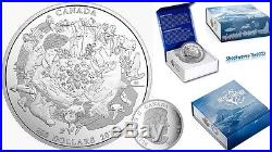 2016 Silver $200 CANADA'S ICY ARCTIC Coin