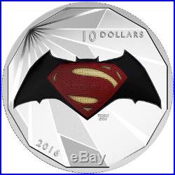 2016 Silver Batman v Superman Dawn Of Justice 4-Coin Set